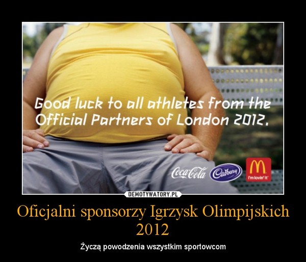 Oficjalni sponsorzy Igrzysk Olimpijskich 2012