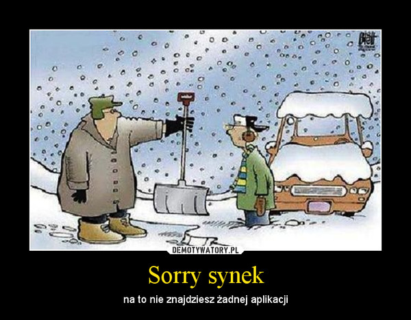 Sorry synek