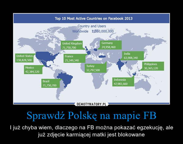 Sprawdź Polskę na mapie FB – I już chyba wiem, dlaczego na FB można pokazać egzekucję, ale już zdjęcie karmiącej matki jest blokowane 