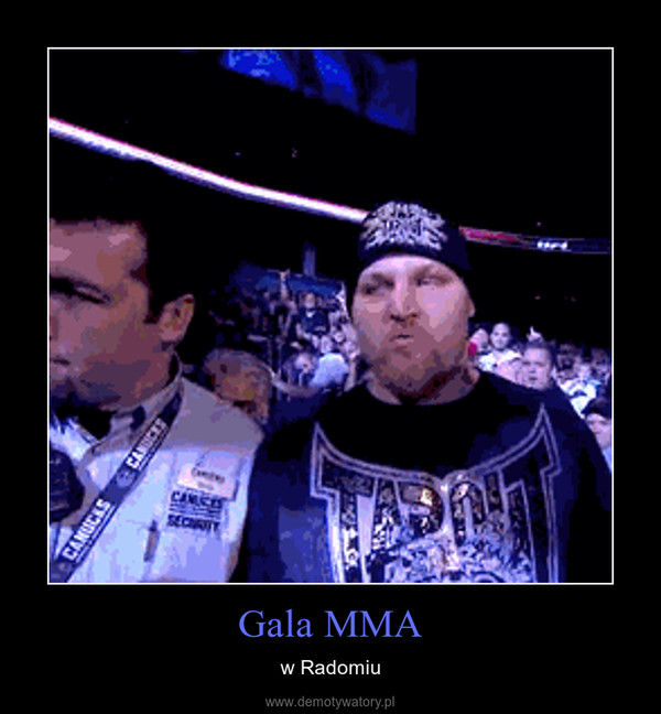 Gala MMA – w Radomiu 