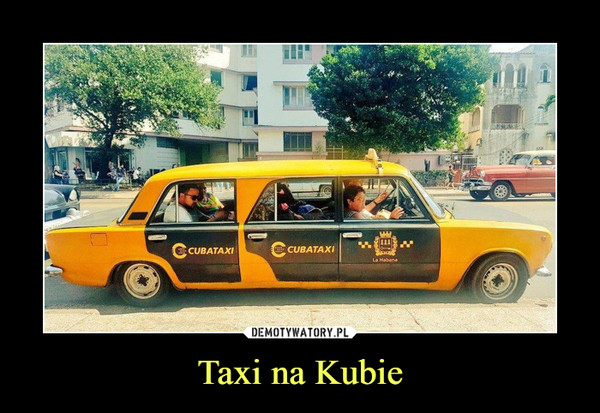 Taxi na Kubie –  