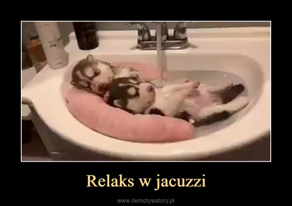 Relaks w jacuzzi –  