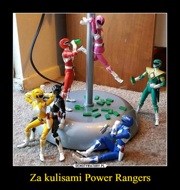 Za kulisami Power Rangers –  