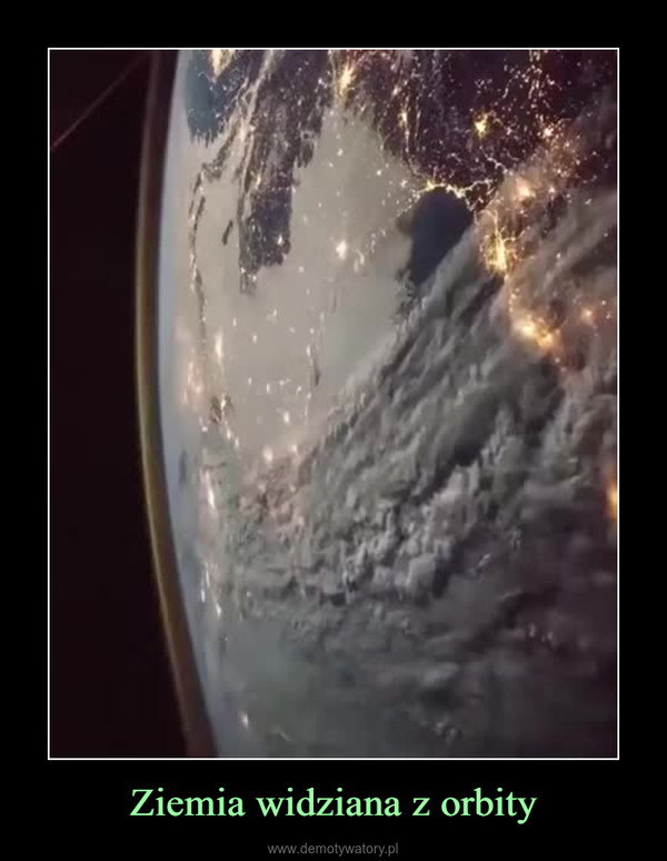 Ziemia widziana z orbity –  