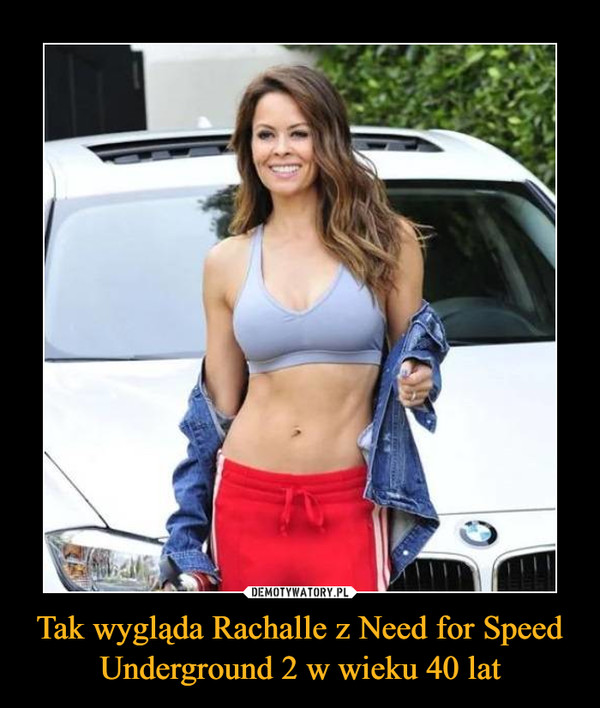 Tak wygląda Rachalle z Need for Speed Underground 2 w wieku 40 lat –  