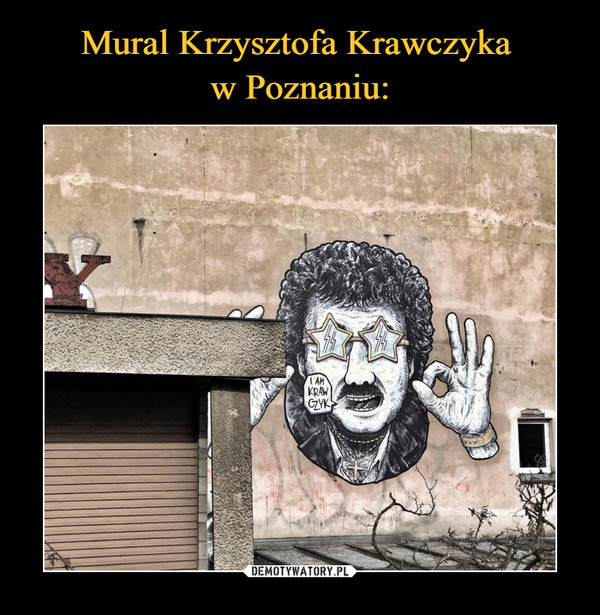 Mural Krzysztofa Krawczyka 
w Poznaniu: