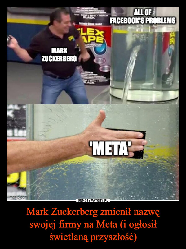 Mark Zuckerberg zmienił nazwę
swojej firmy na Meta (i ogłosił
świetlaną przyszłość)