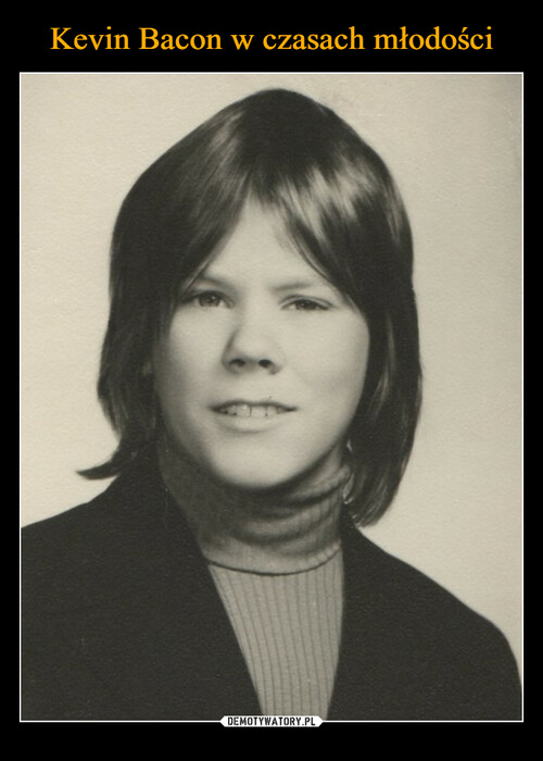 Kevin Bacon w czasach młodości
