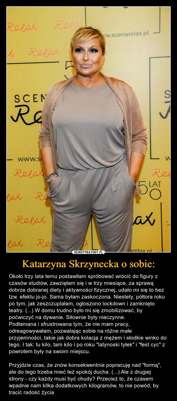 Katarzyna Skrzynecka o sobie: