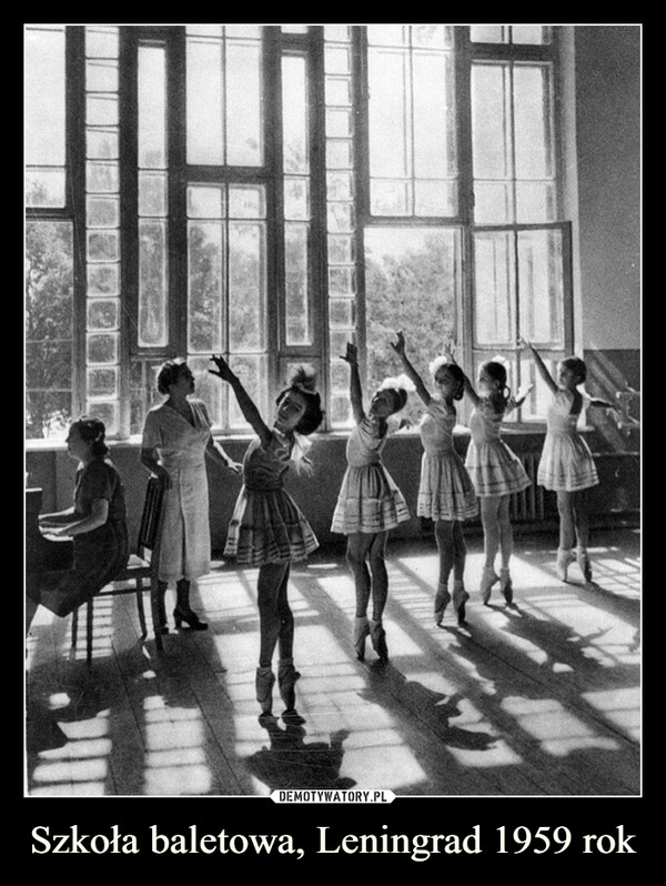 Szkoła baletowa, Leningrad 1959 rok