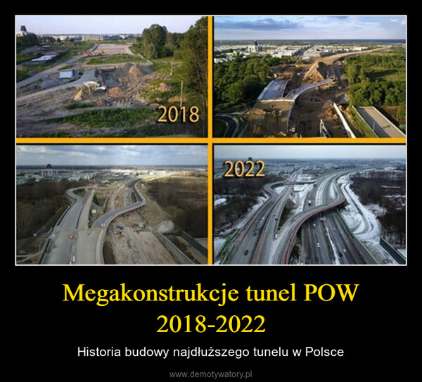Megakonstrukcje tunel POW 2018-2022 – Historia budowy najdłuższego tunelu w Polsce 