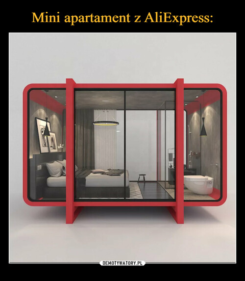 Mini apartament z AliExpress: