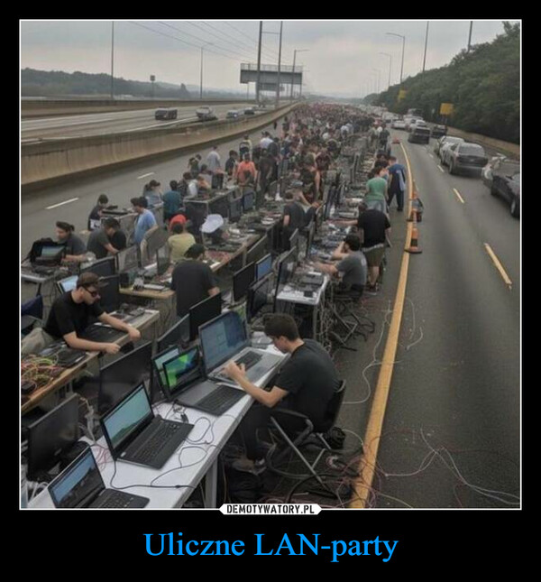 Uliczne LAN-party