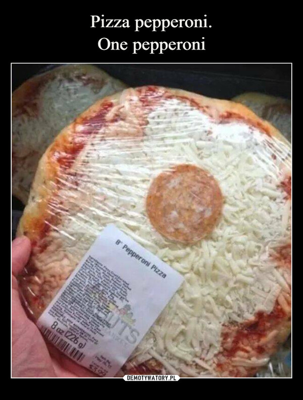 Pizza pepperoni.
One pepperoni