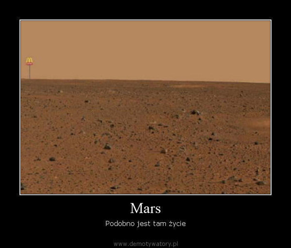 Mars – Podobno jest tam życie  